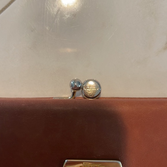 Used condition Salvatore Ferragamo Leather Wallet with dust bag (not original) - Picture 7 of 7